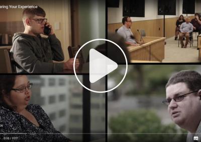 Sharing Your Experience video