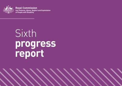Sixth progress report