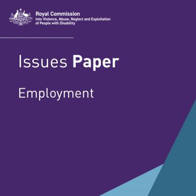 Issues Paper Employment