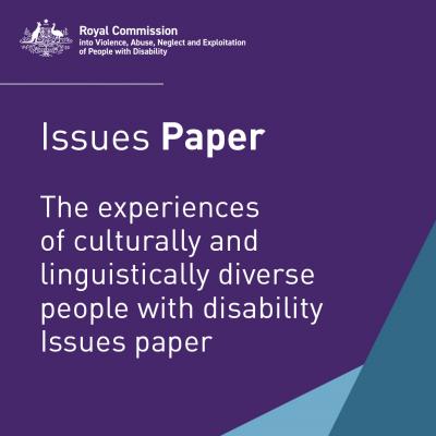 What are the experiences of culturally and linguistically diverse people with disability in Australia?