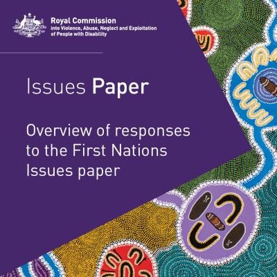 First Nations people with disability outline key challenges to Royal Commission